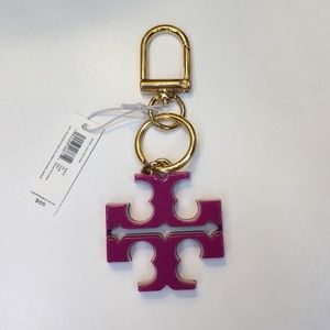 New Tory Burch Logo Keyfob